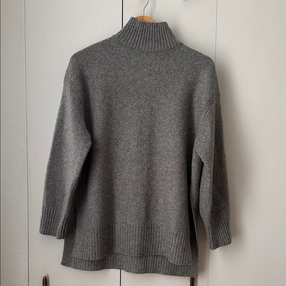 H&M Charcoal Cowl Neck Sweater - Picture 2 of 8